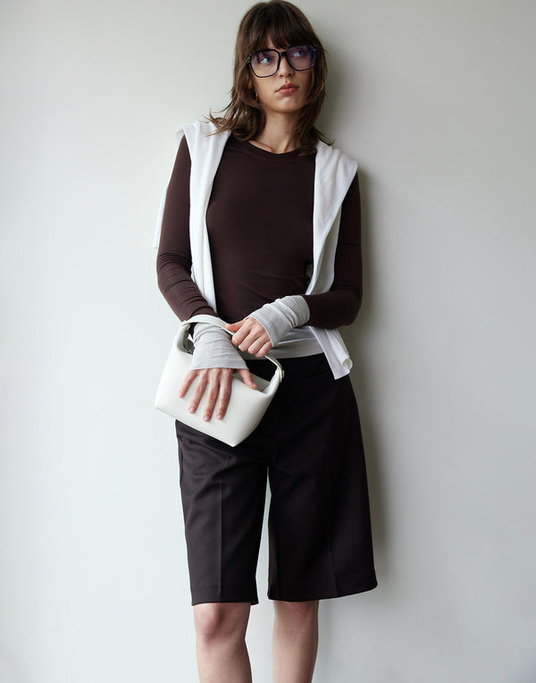 Sleek Fit Twill Shorts