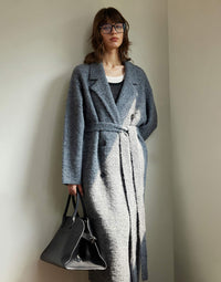 Fine Wool Mid-Length Coat