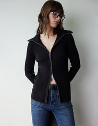 Beatrice Turtleneck Cardigan