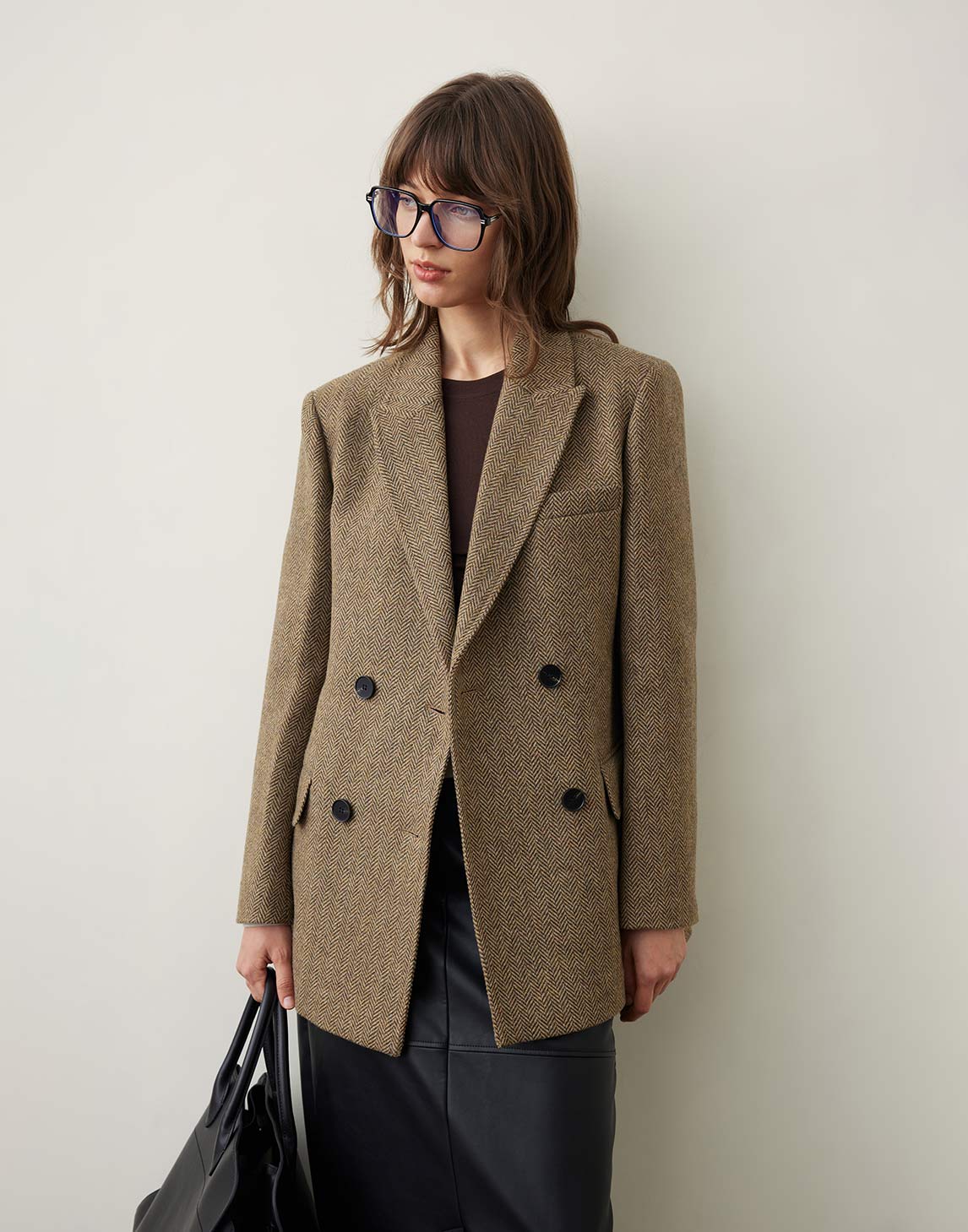 Herringbone-Blazer