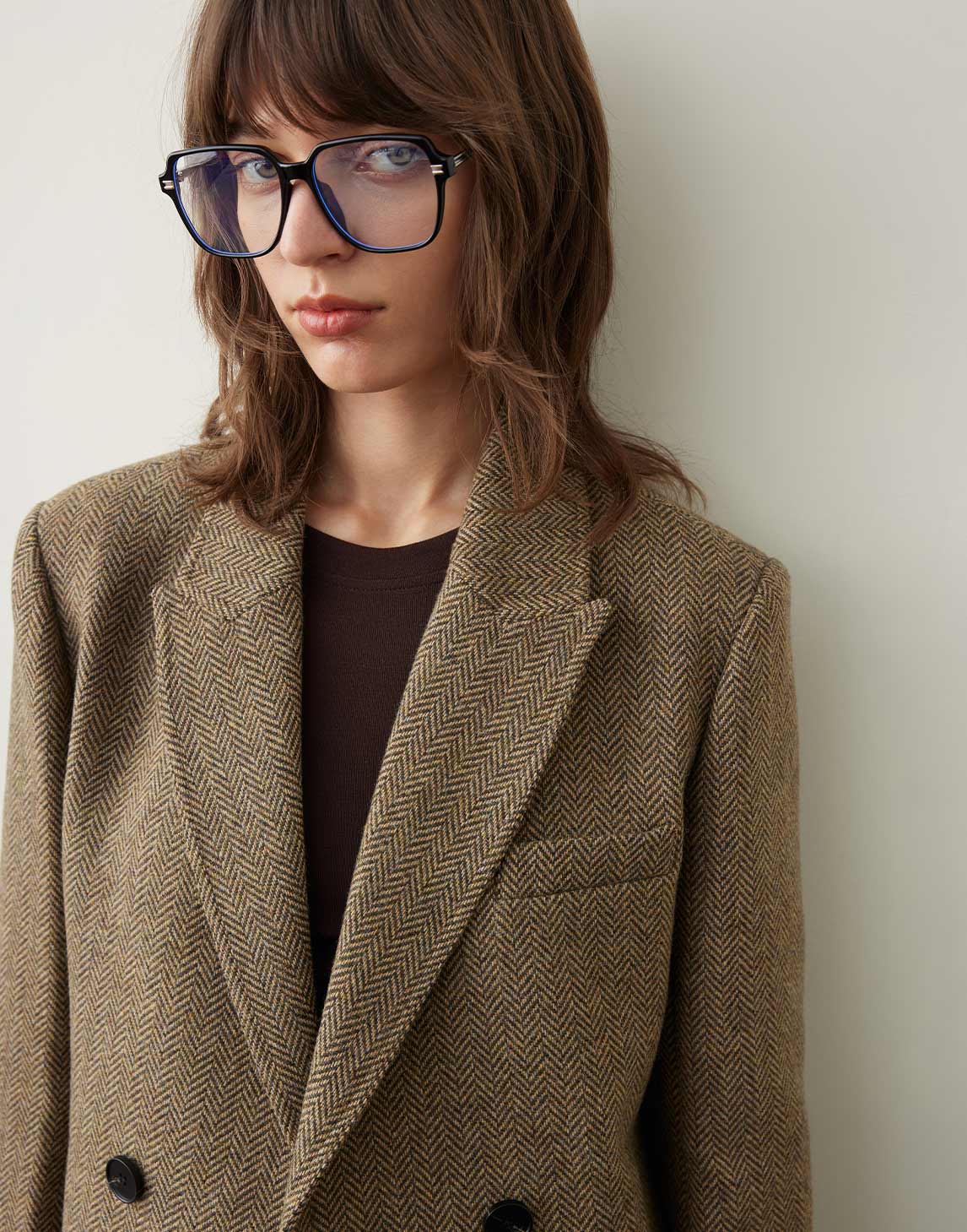 Herringbone-Blazer