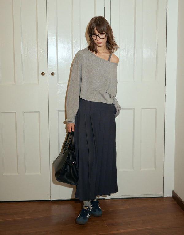 Timeless Pleated Skirt