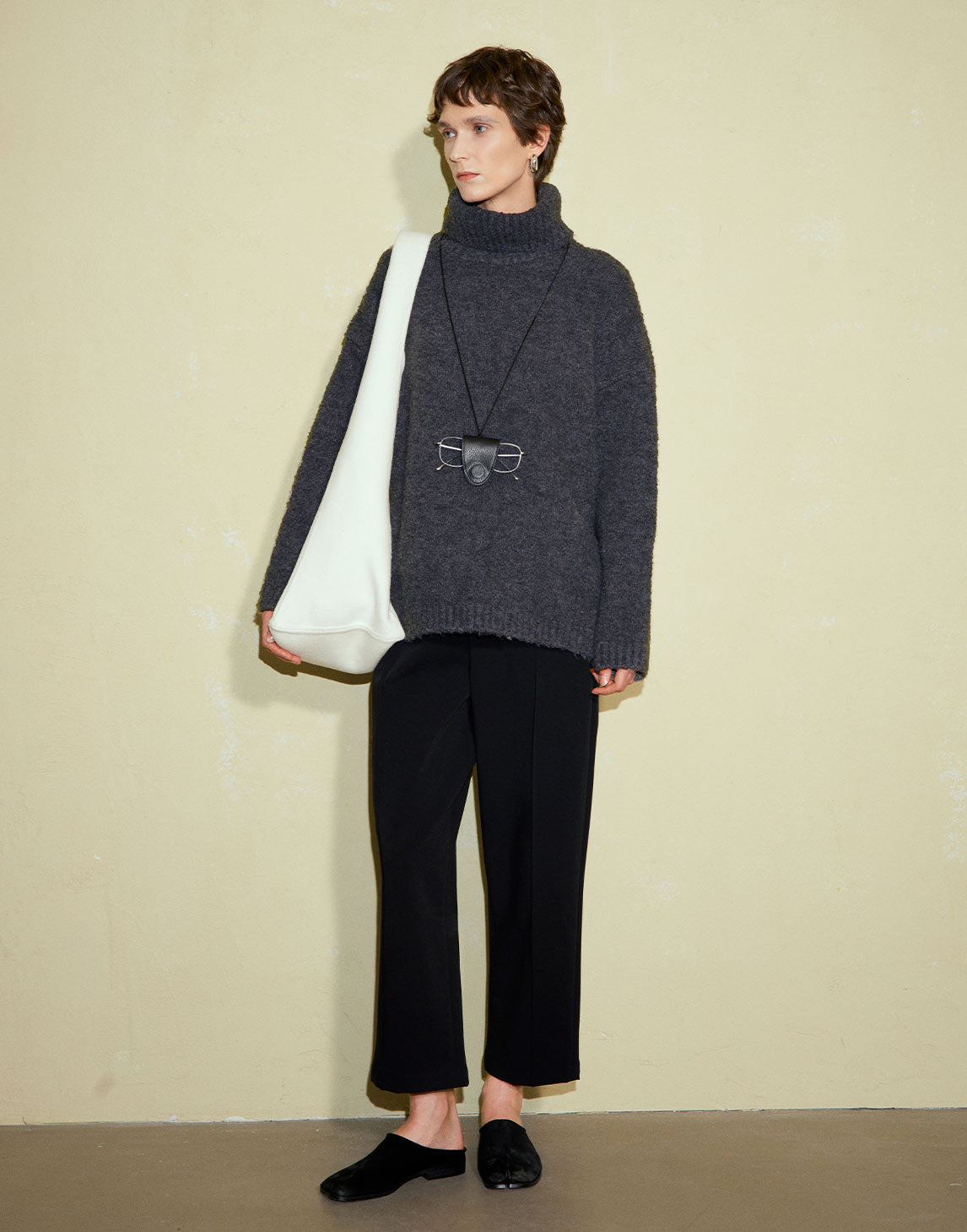 Gemütlicher schicker Rollkragenpullover