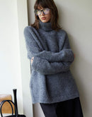 Kennedy Turtleneck Wool Sweater