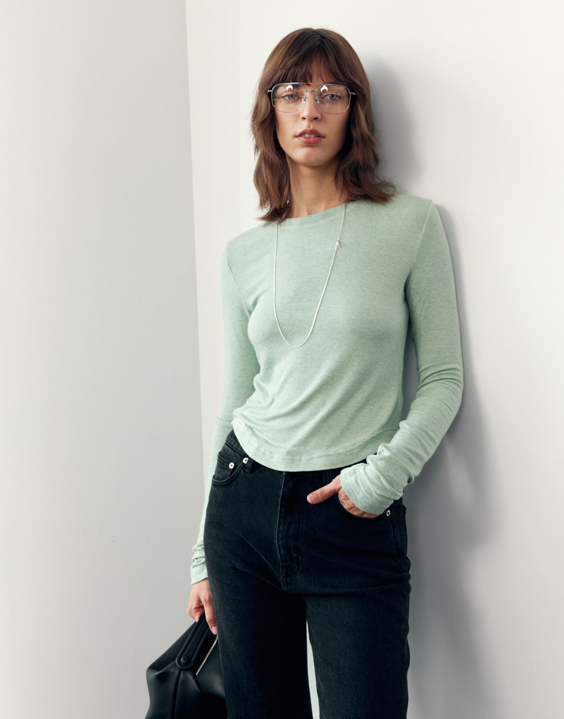 Effortless Fitted Knit Top