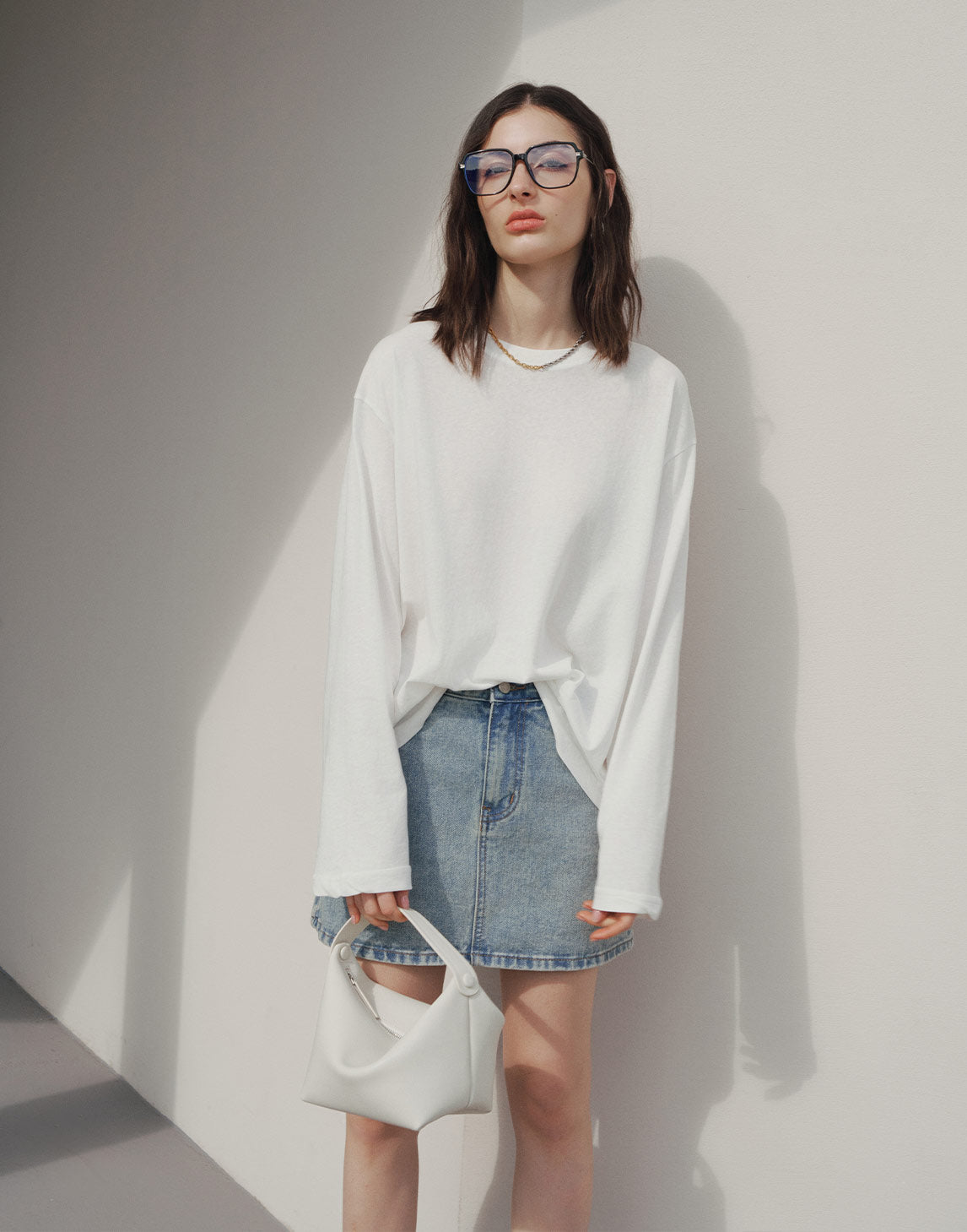 Combed Cotton Oversized Top