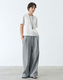 Elastic Drawstring Cotton Sweatpants