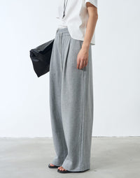 Elastic Drawstring Cotton Sweatpants