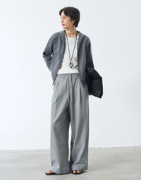 Elastic Drawstring Cotton Sweatpants