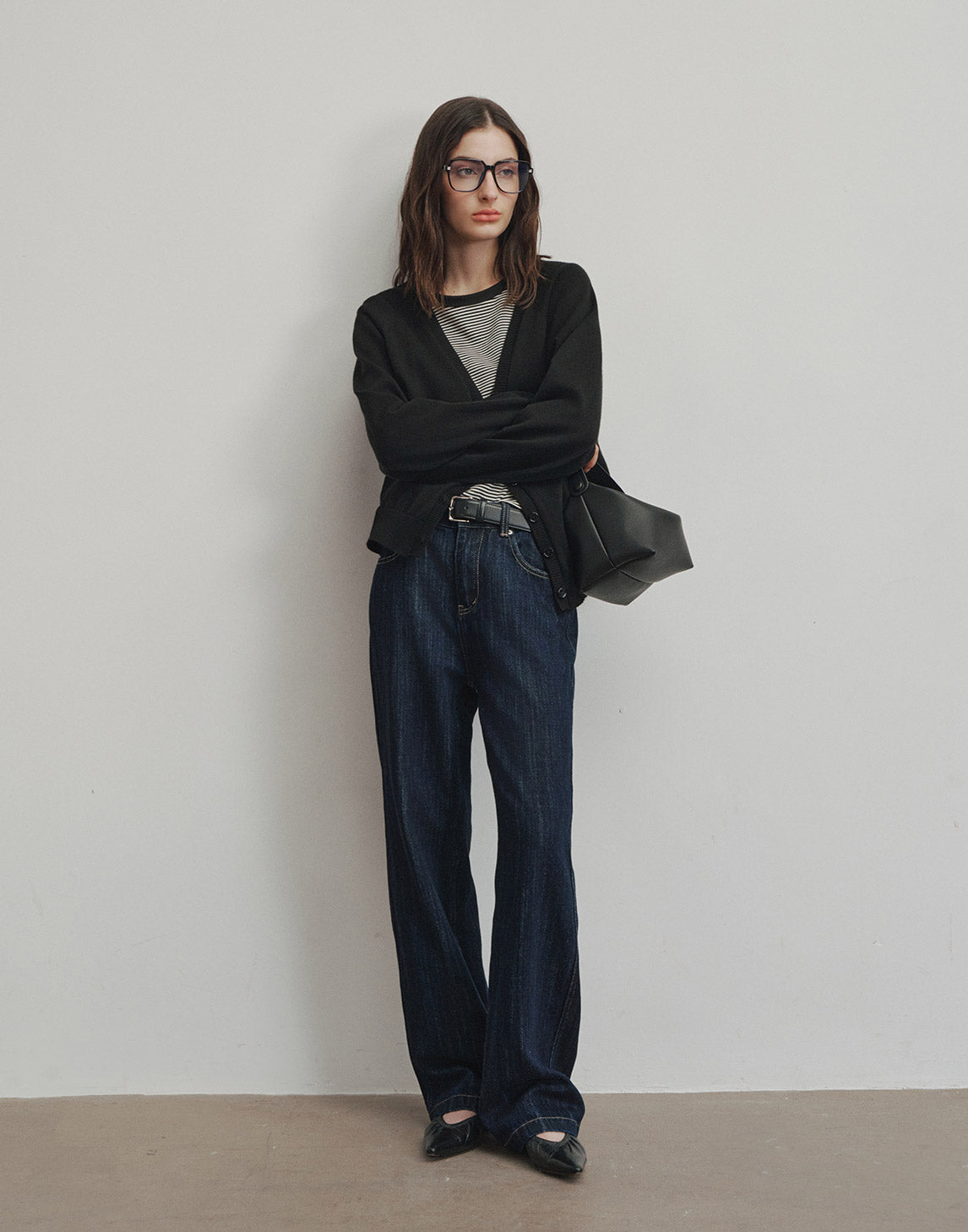 Jeans Vintage en Coton d'Île