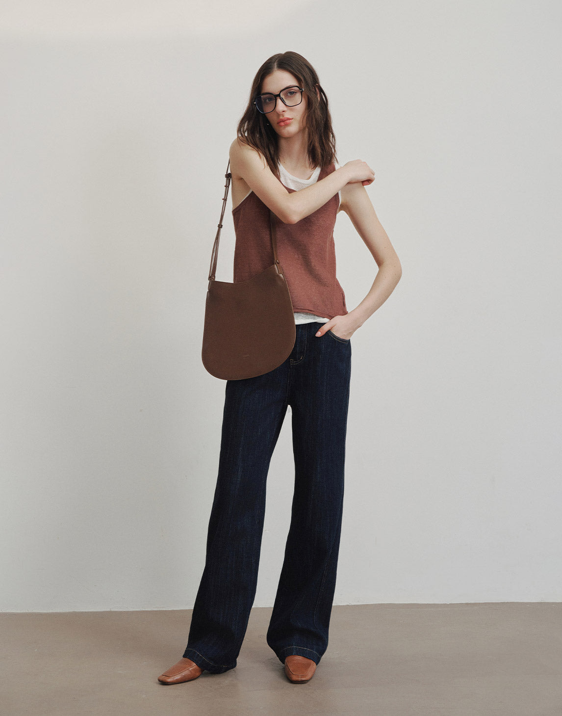 Jeans Vintage en Coton d'Île