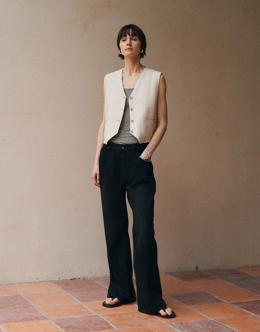 Timeless Straight-Leg Jeans