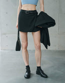 Wool Suit Bustier Skirt