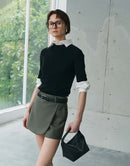 Wool Suit Bustier Skirt