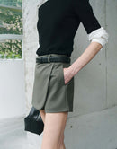 Wool Suit Bustier Skirt