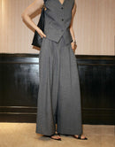 Loose Wide-leg Suit Trousers