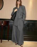 Loose Wide-leg Suit Trousers