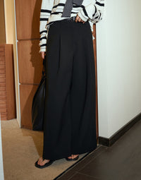 Straight Loose Wide-leg Pants