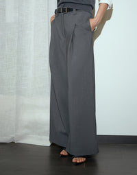 Straight Loose Wide-leg Pants