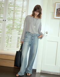 Wide-leg Loose Jeans