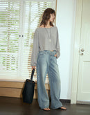 Wide-leg Loose Jeans