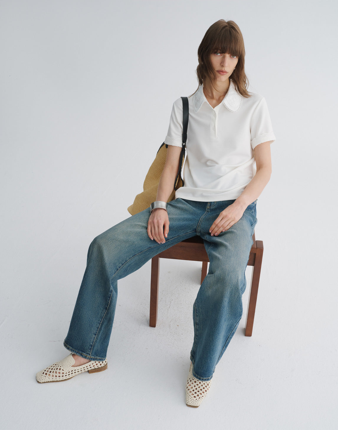High-Waist-Straight-Jeans