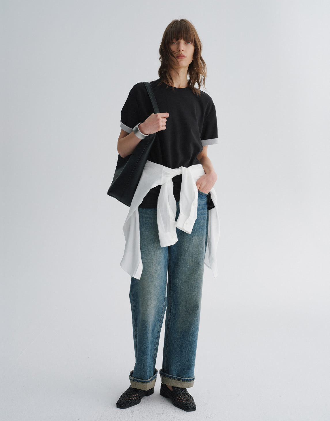 High-Waist-Straight-Jeans