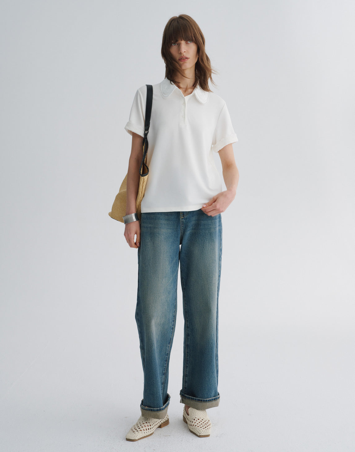 High-Waist-Straight-Jeans