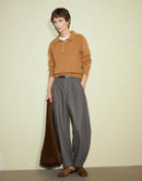 Vintage Wool Bent Leg Pants