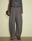 Vintage Wool Bent Leg Pants