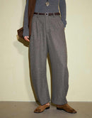 Vintage Wool Bent Leg Pants