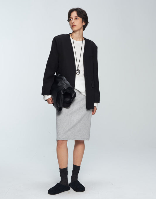 Sculpted Oversized Blazer