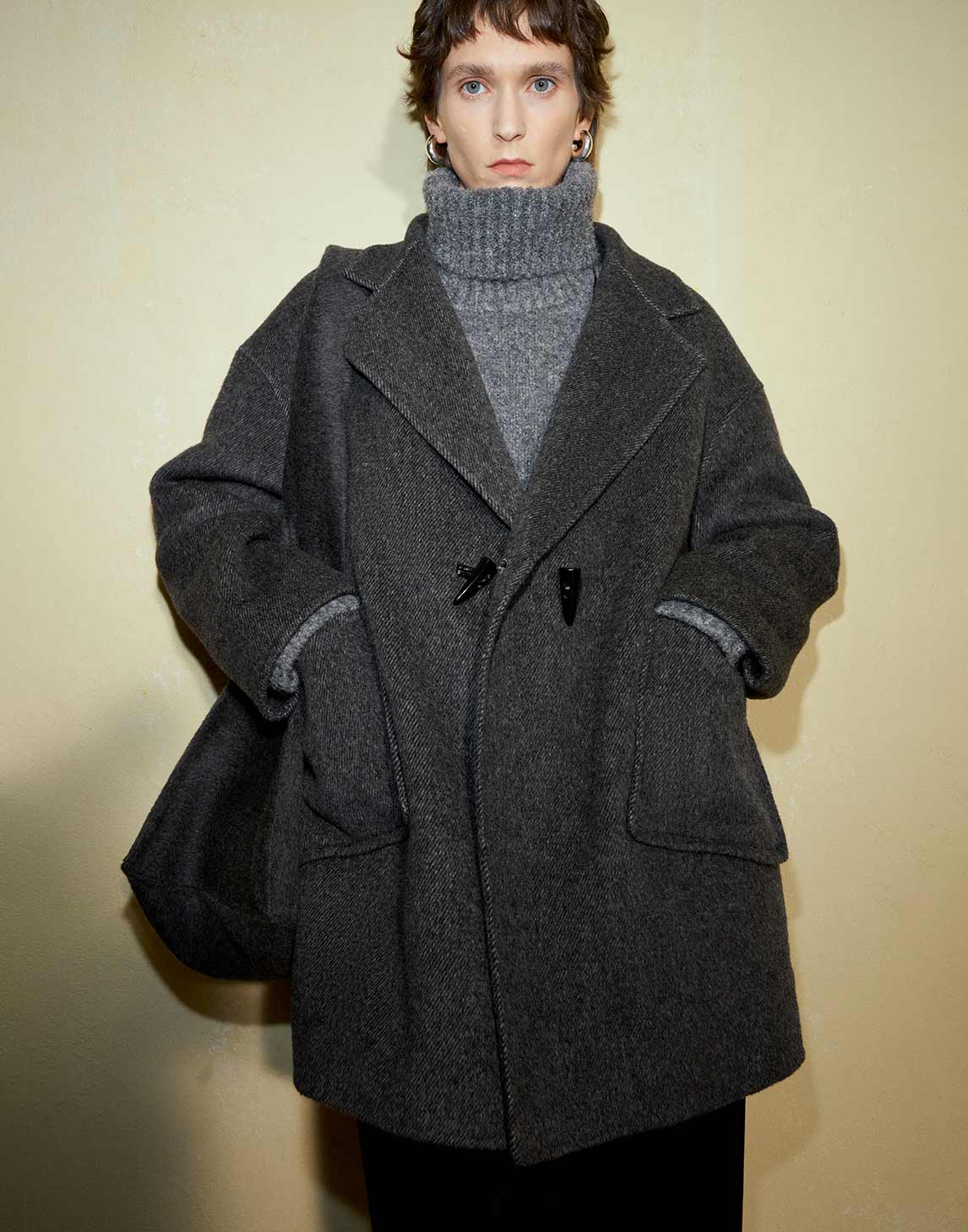 Manteau Cocoon Moderne