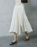 Mila Pleated Midi Skirt