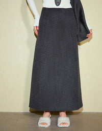 Double-faced Wool Skirt