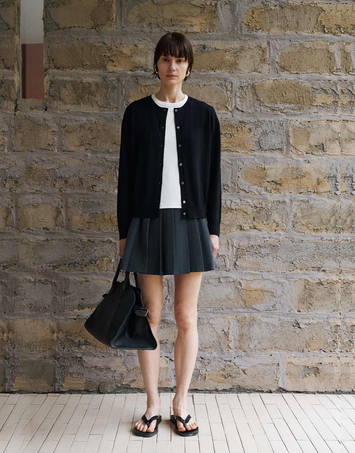 Airy Wool Knit Cardigan