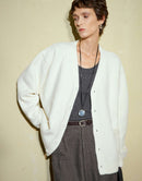 V-neck Loose Knit Cardigan