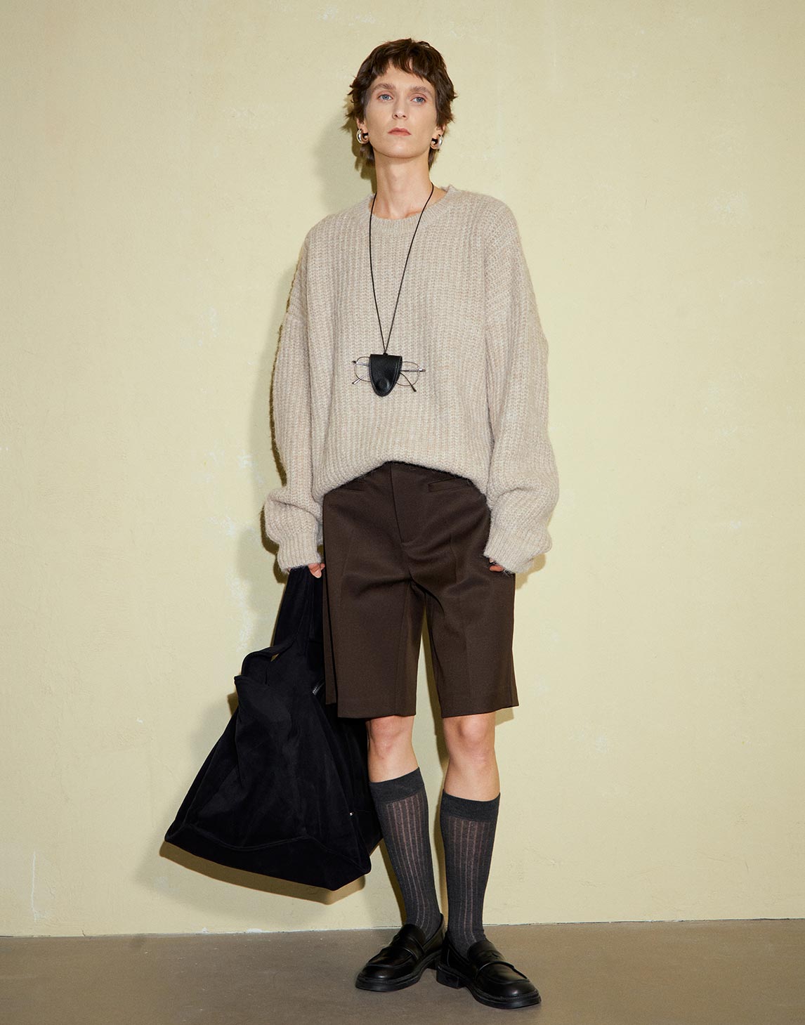 Texturierter Haven-Pullover