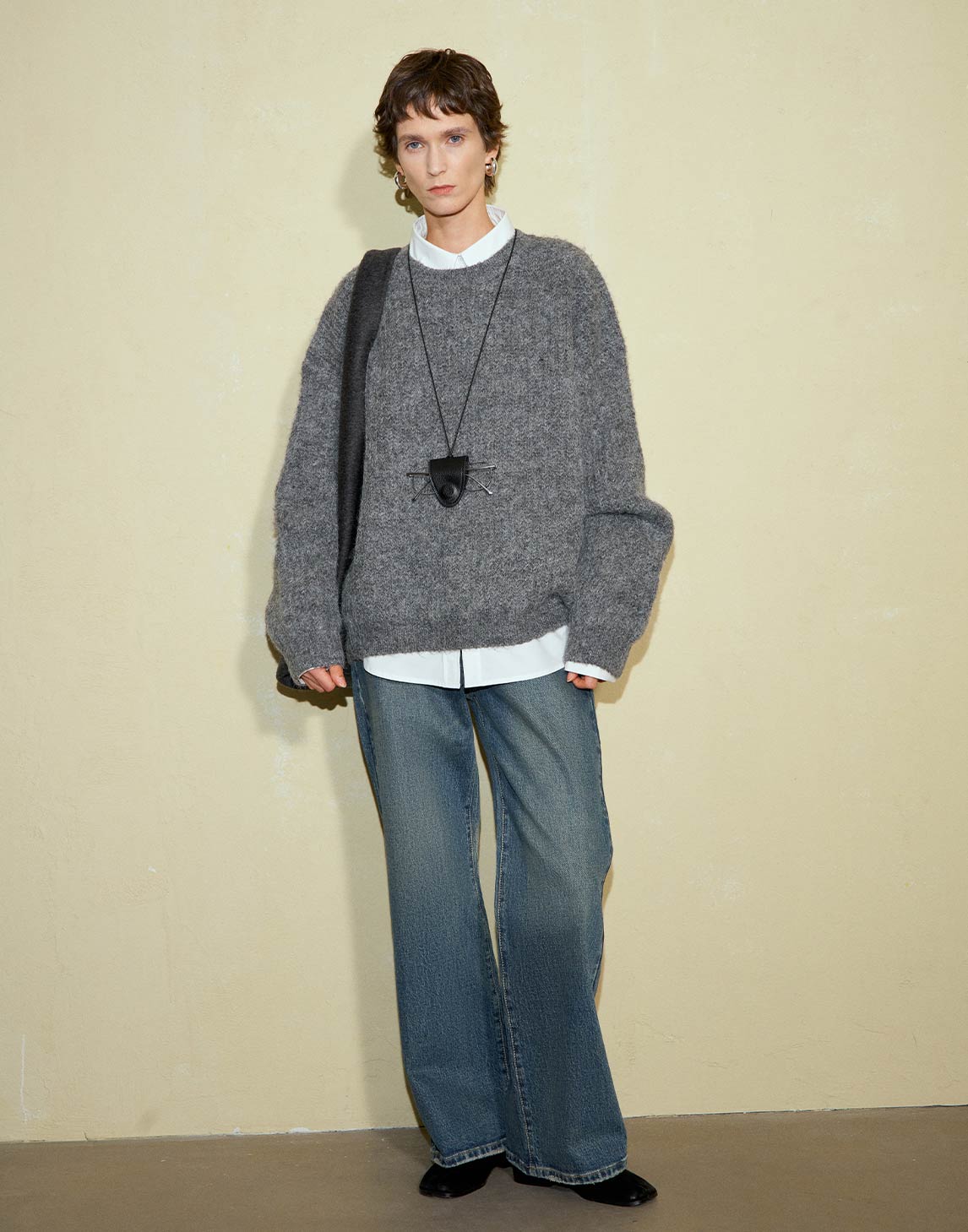 Texturierter Haven-Pullover