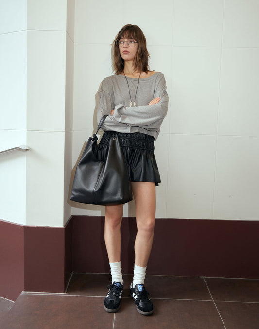 Chic Off-Shoulder H-Line Top