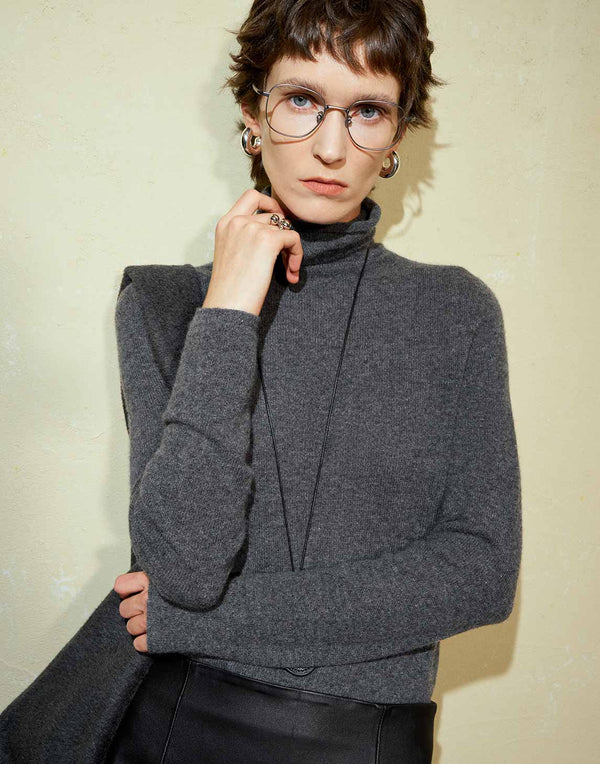 Cashmere Luxe Layering Turtleneck