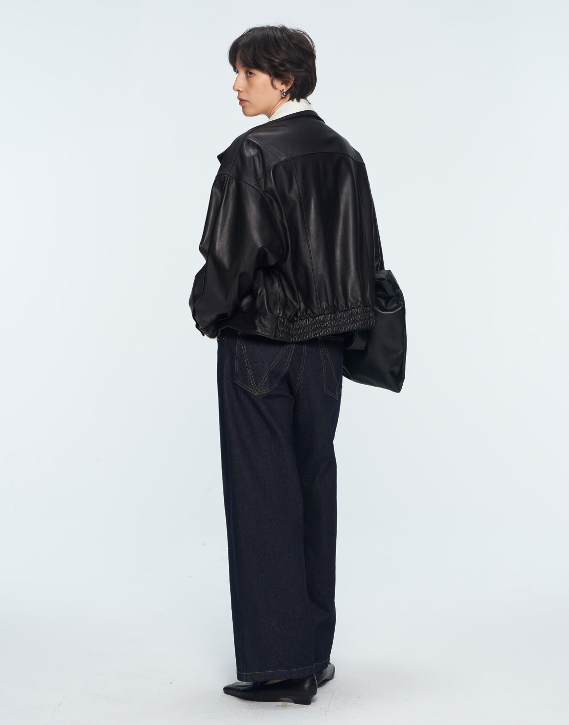 Urban Jeans mit weitem Bein