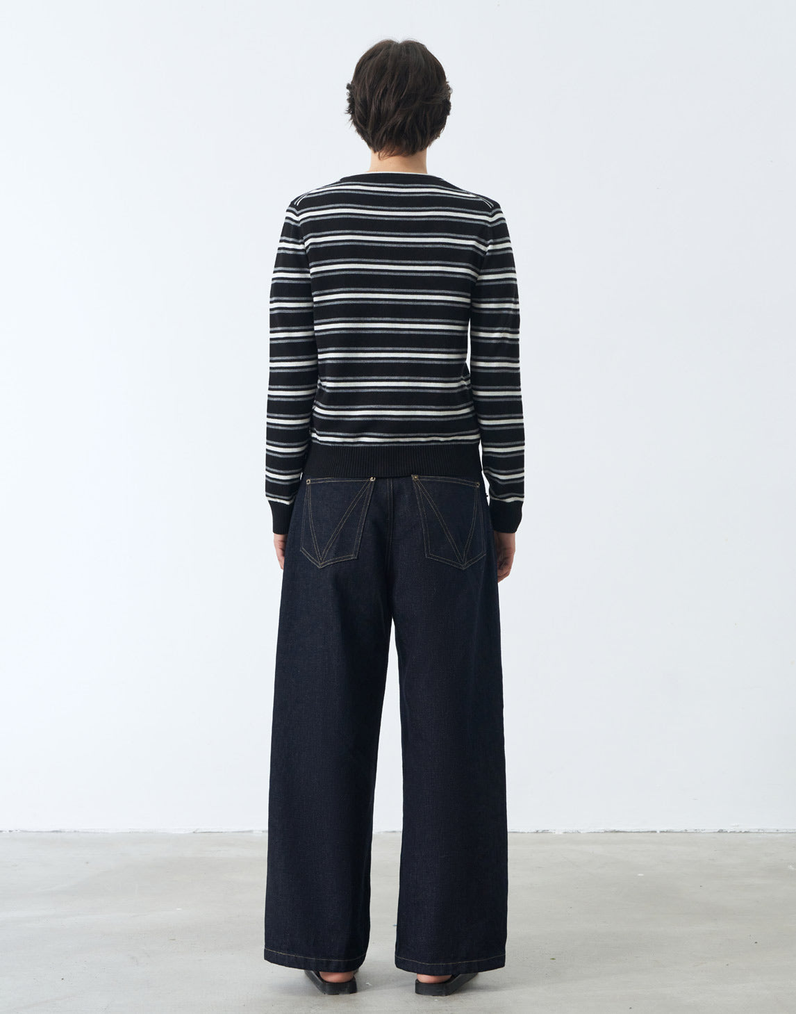 Urban Jeans mit weitem Bein