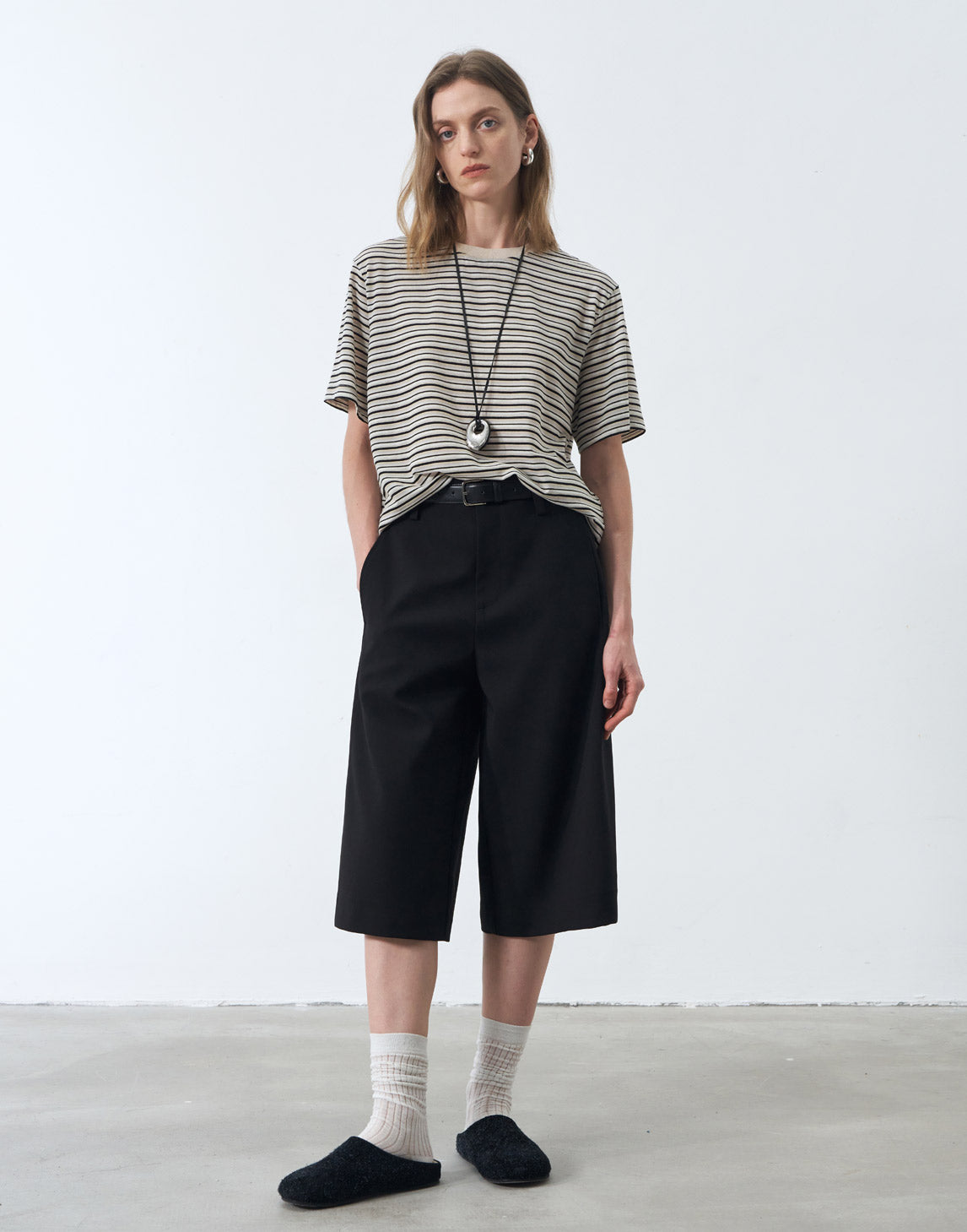Pantalon Culotte Contemporain