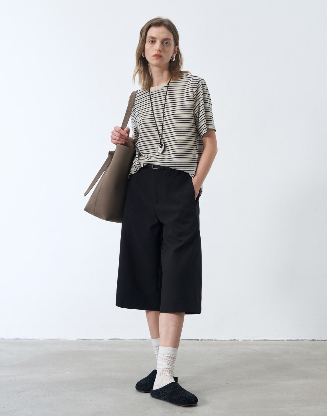 Pantalon Culotte Contemporain