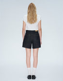 Denim High-Waist Shorts