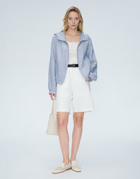Seabreeze Linen-Cotton Shorts