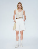 Seabreeze Linen-Cotton Shorts