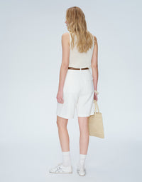 Seabreeze Linen-Cotton Shorts