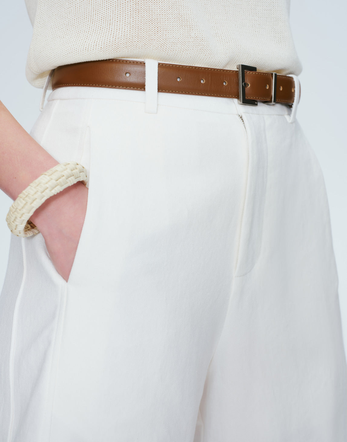 Shorts en lin et coton Seabreeze